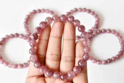 Pink Tourmaline Bracelet (Passion and Selflessness)