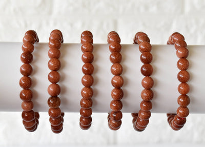 Red Sandstone Bracelet (Creativity and Truth)