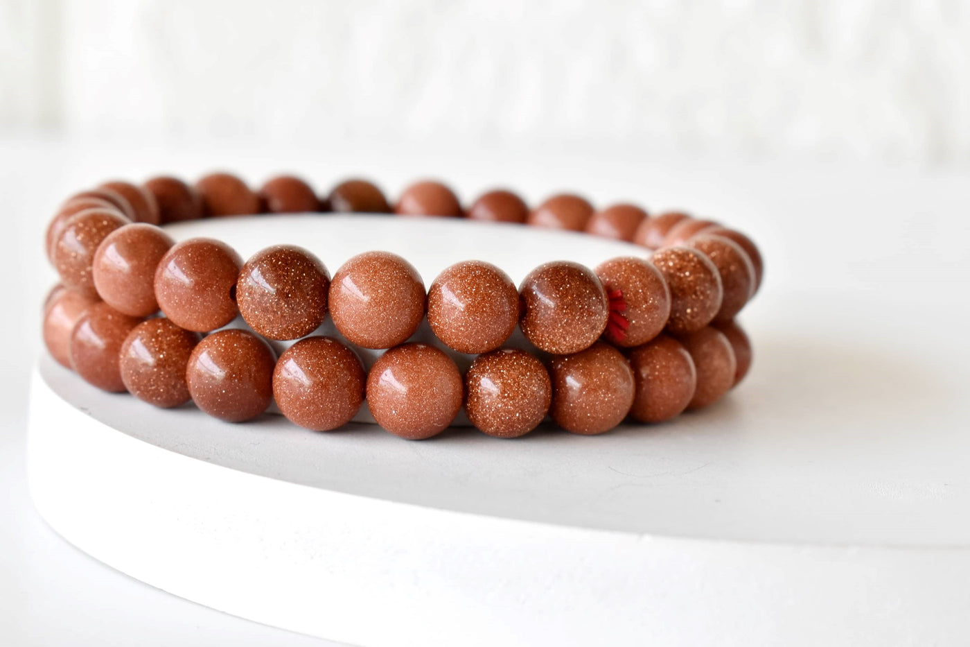 Red Sandstone Bracelet (Creativity and Truth)