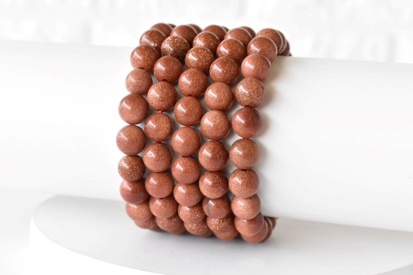 Red Sandstone Bracelet (Creativity and Truth)