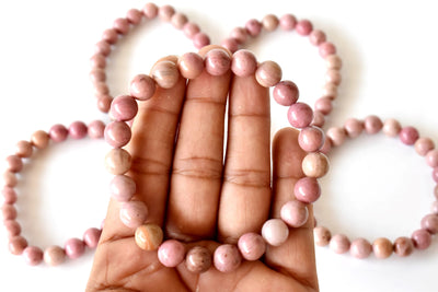 Rhodochrosite Bracelet (Compassion and Relaxation)