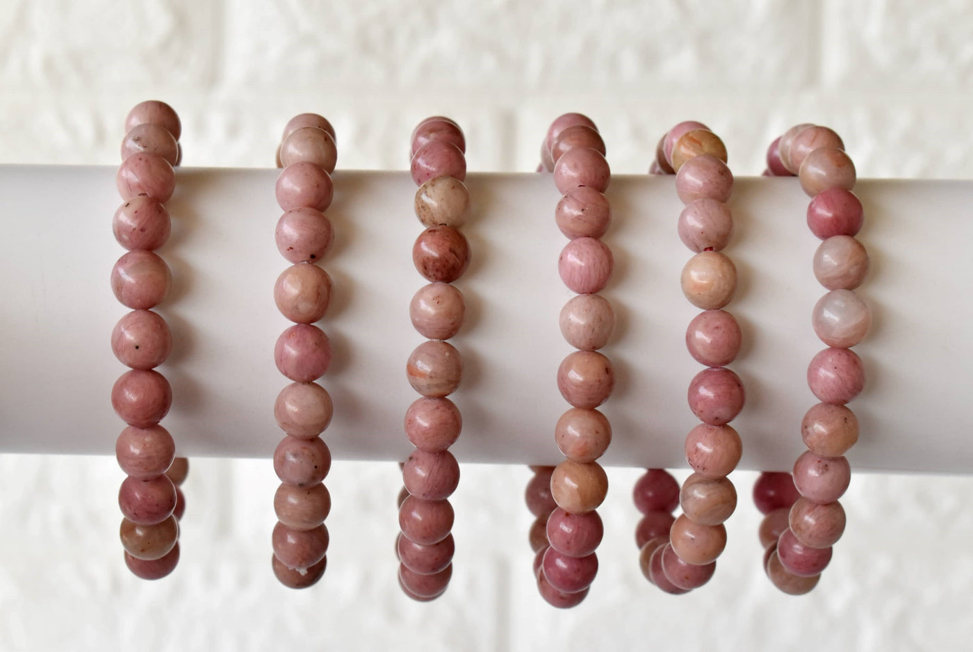 Rhodochrosite Bracelet (Compassion and Relaxation)