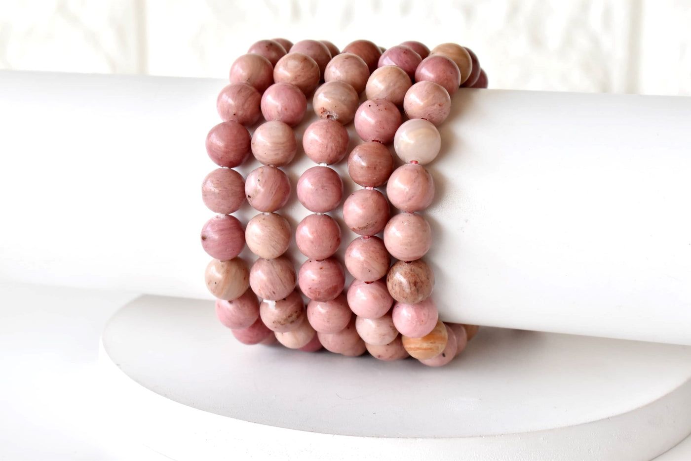 Rhodochrosite Bracelet (Compassion and Relaxation)