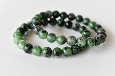 Ruby Zoisite Bracelet (Masculine & Feminine Energies and Harmony )