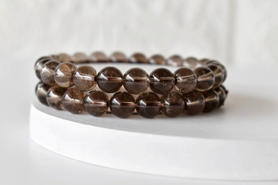 Smokey Quartz Bracelet (Depression and Abundance)