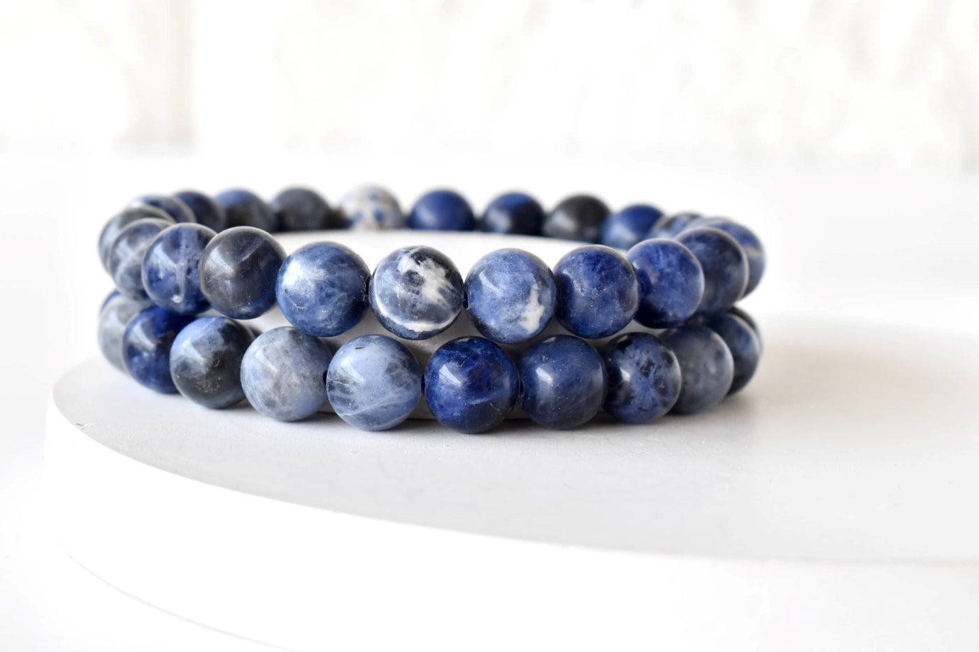 Sodalite Bracelet (Emotional Balance and Self-Acceptance)