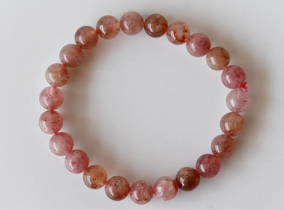 Strawberry Quartz Bracelet (Attraction and Emotional Calmness)