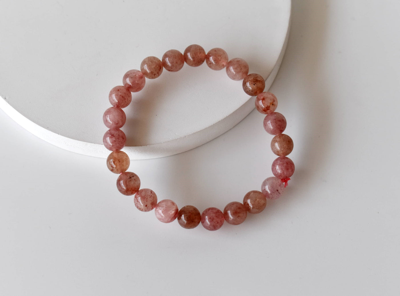 Strawberry Quartz Bracelet (Attraction and Emotional Calmness)