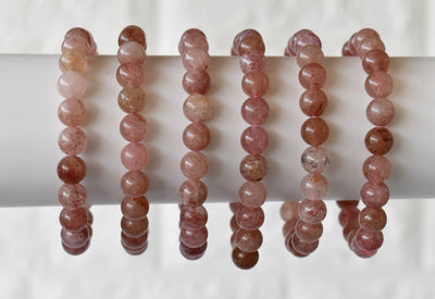 Strawberry Quartz Bracelet (Attraction and Emotional Calmness)