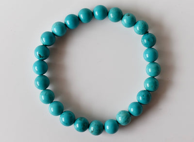 Turquoise Howlite Bracelet (Dream Recall and Patience)