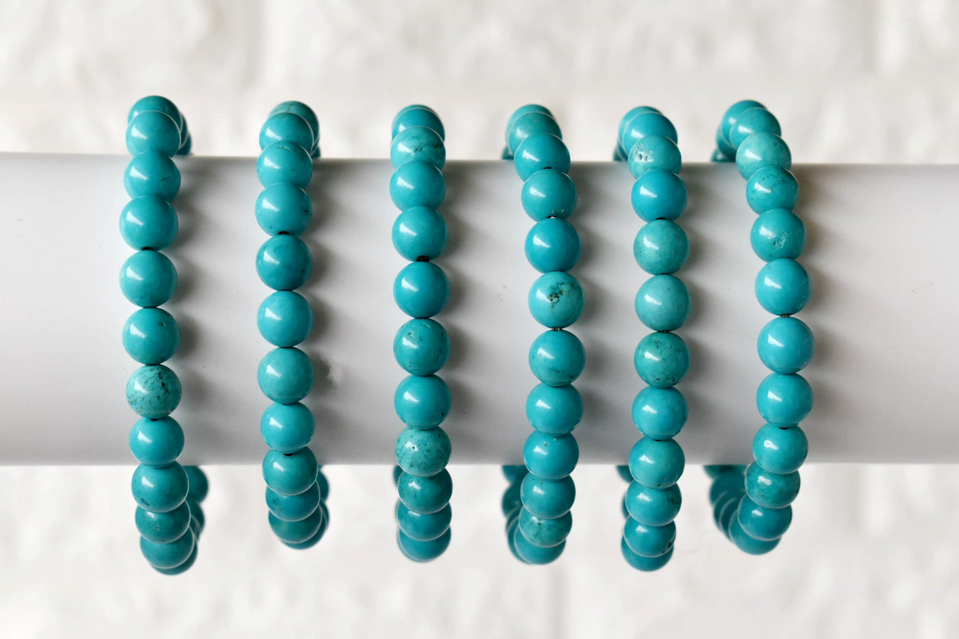 Turquoise Howlite Bracelet (Dream Recall and Patience)