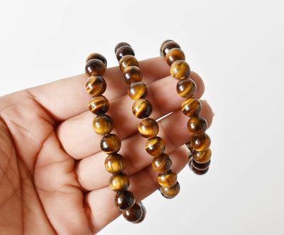 Tiger Eye Bracelet (Spiritual Stability and Self-Confidence)