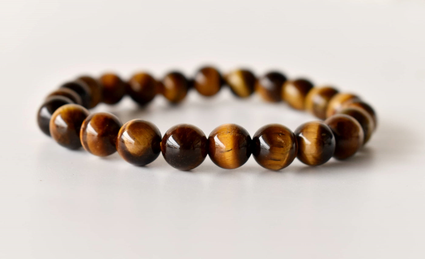 Tiger Eye Bracelet (Spiritual Stability and Self-Confidence)