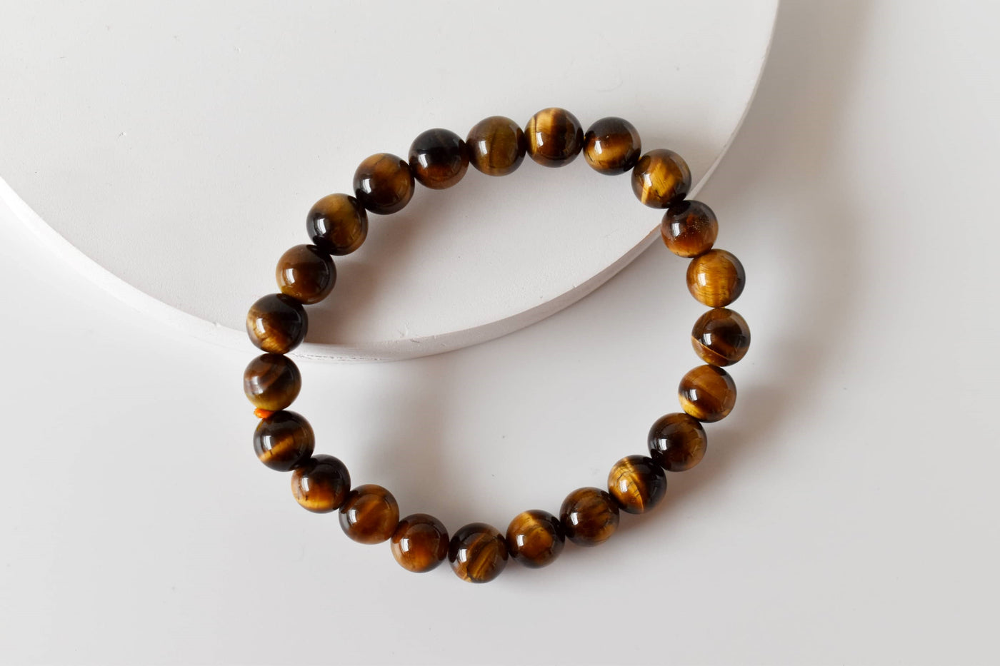 Tiger Eye Bracelet (Spiritual Stability and Self-Confidence)