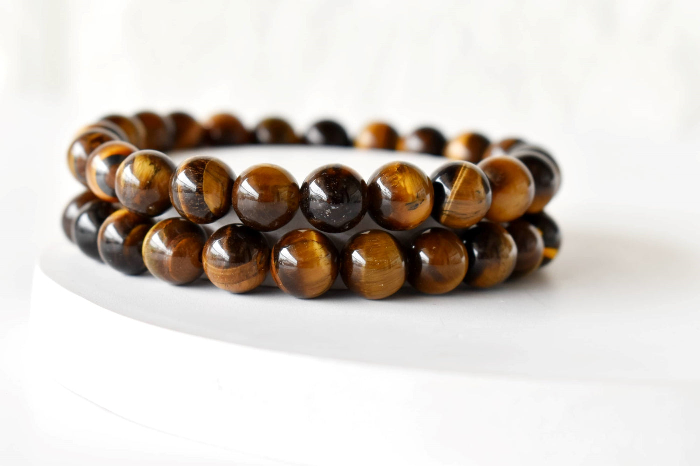 Tiger Eye Bracelet (Spiritual Stability and Self-Confidence)