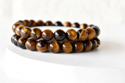 Tiger Eye Bracelet (Spiritual Stability and Self-Confidence)