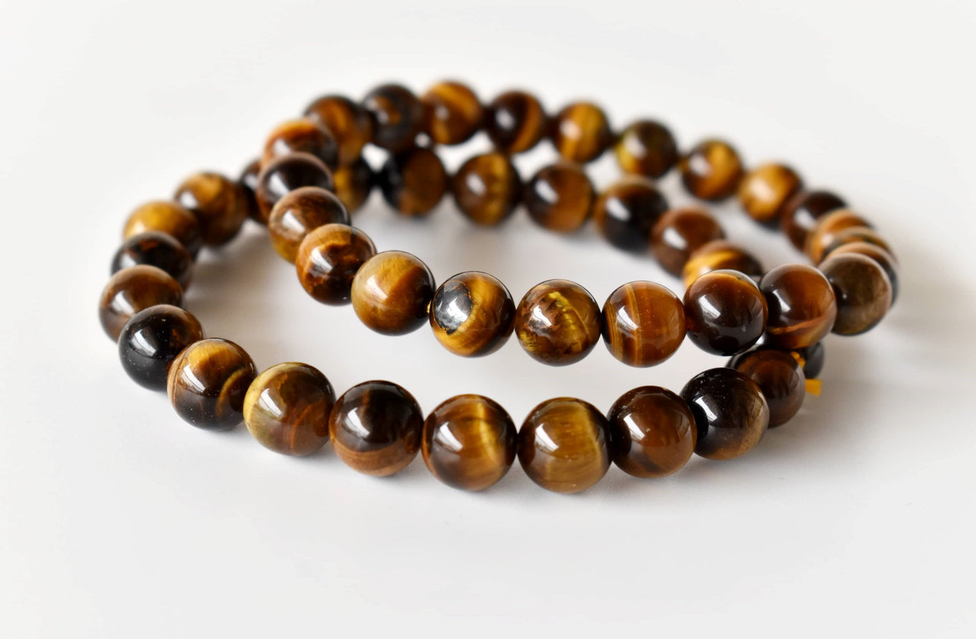 Tiger Eye Bracelet (Spiritual Stability and Self-Confidence)