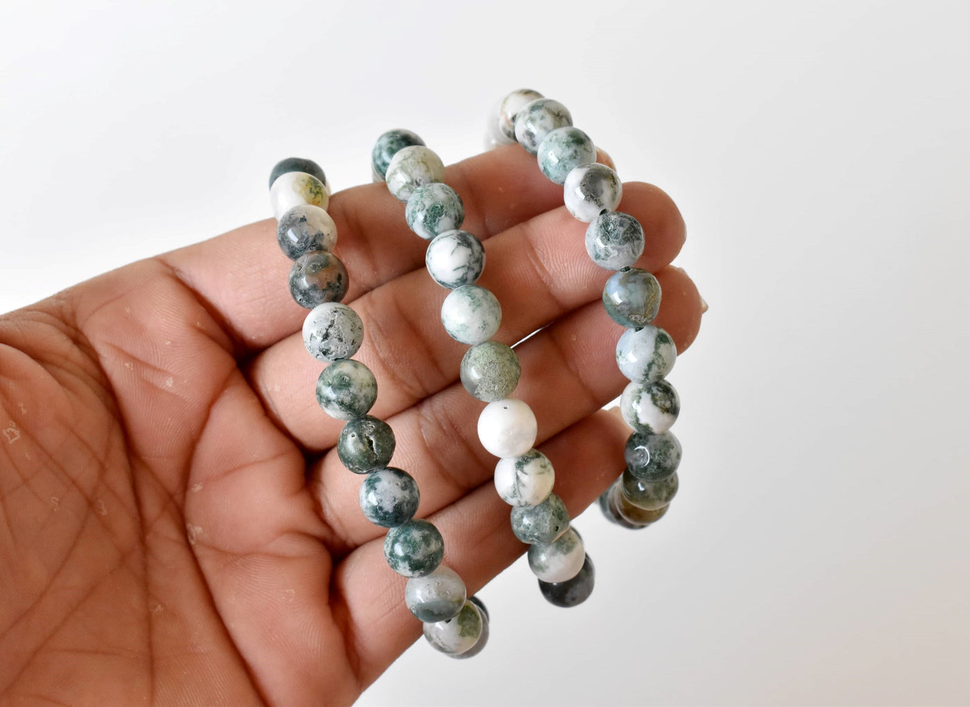 Tree Agate Bracelet (Sense of Peace and Inner Tranquility)