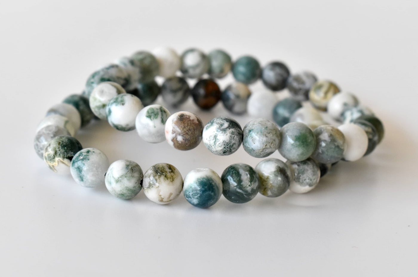 Tree Agate Bracelet (Sense of Peace and Inner Tranquility)