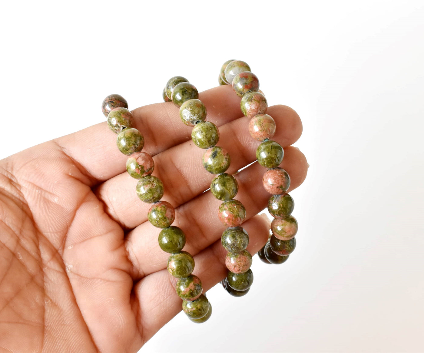 Unakite Bracelet (Vision and Inner Peace)