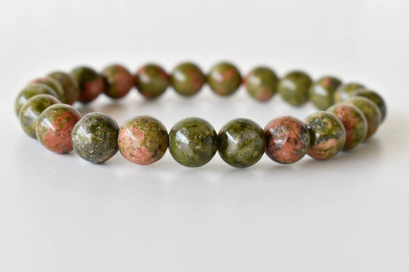 Unakite Bracelet (Vision and Inner Peace)