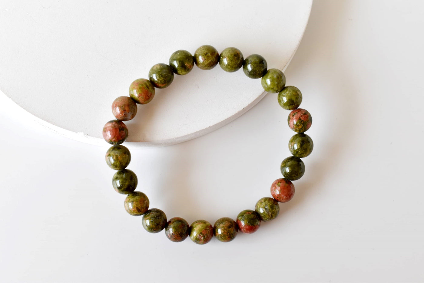 Unakite Bracelet (Vision and Inner Peace)