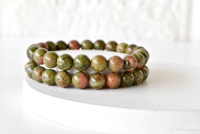 Unakite Bracelet (Vision and Inner Peace)