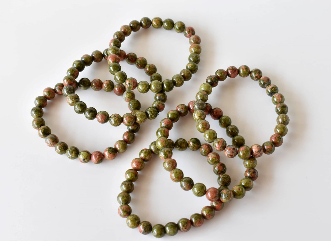 Unakite Bracelet (Vision and Inner Peace)