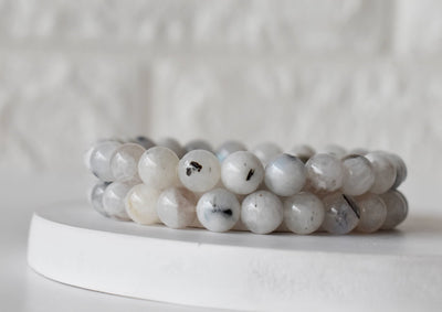 Rainbow Moonstone Bracelet (Growth and Inspiration)