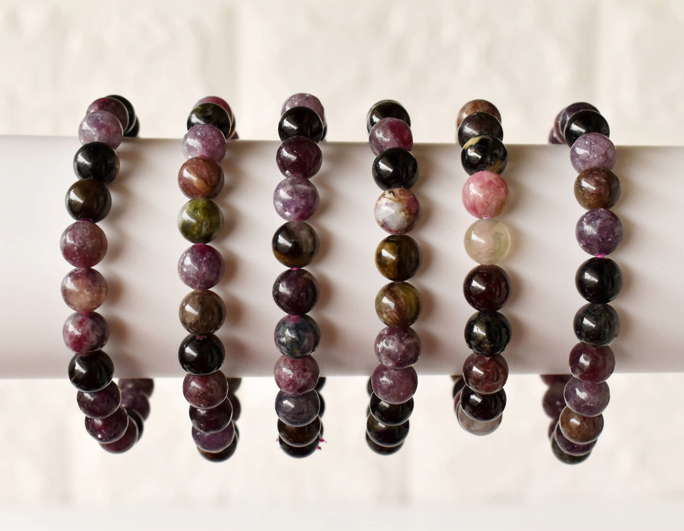 Watermelon Tourmaline Bracelet(Sense of Compassion and Sympathy)