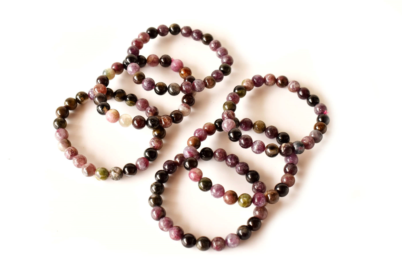 Watermelon Tourmaline Bracelet(Sense of Compassion and Sympathy)