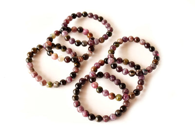 Watermelon Tourmaline Bracelet(Sense of Compassion and Sympathy)