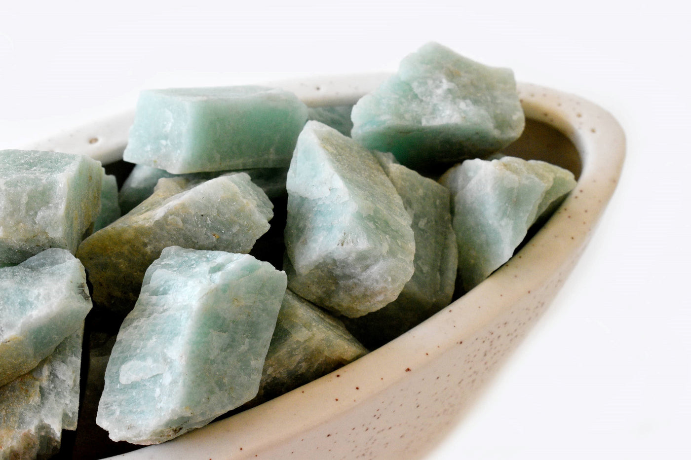 Raw Amazonite Rough Rocks (Luck  and Success)