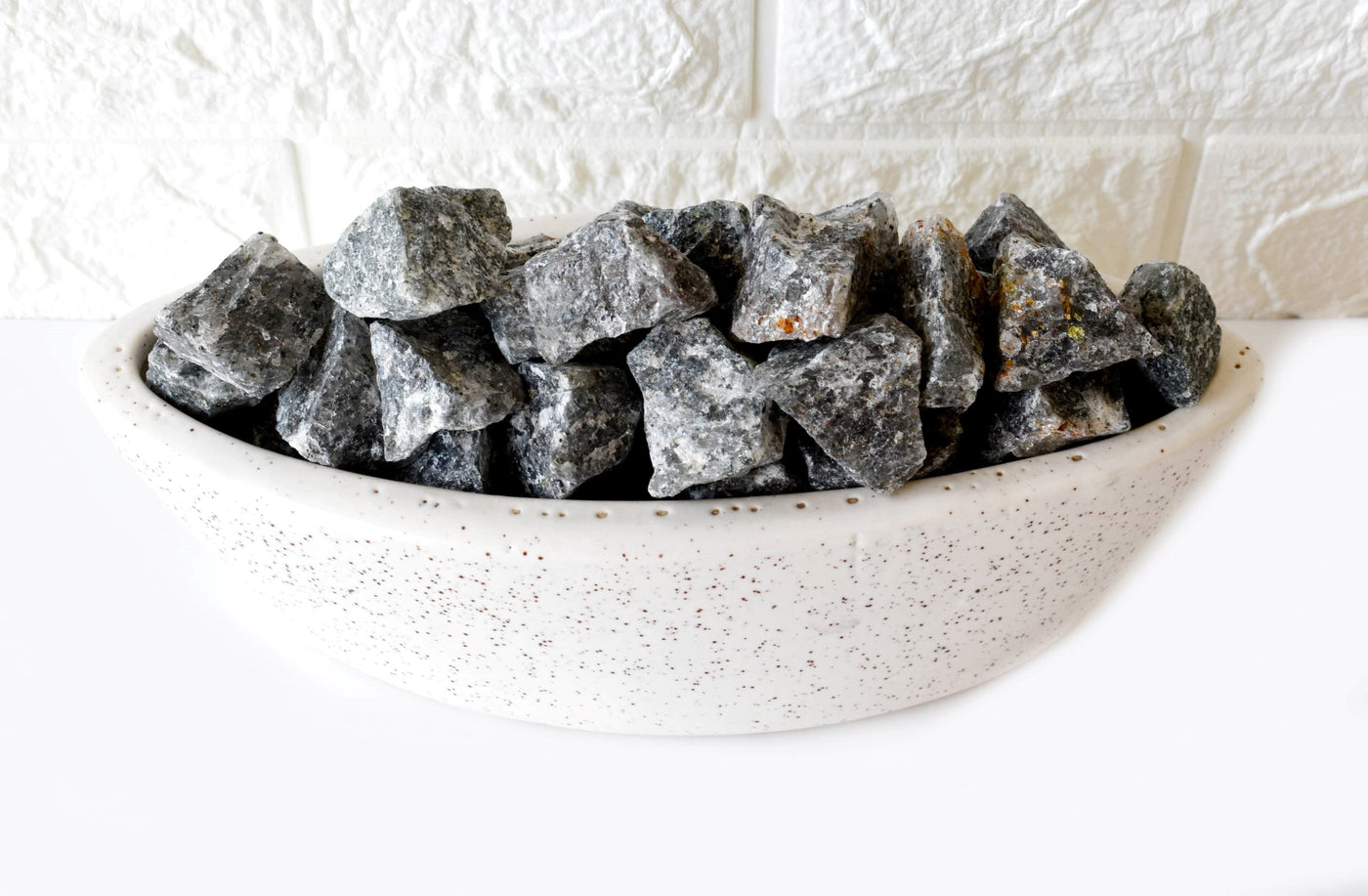 Black Rutile Rough Rocks (Promotes Strength and Growth)