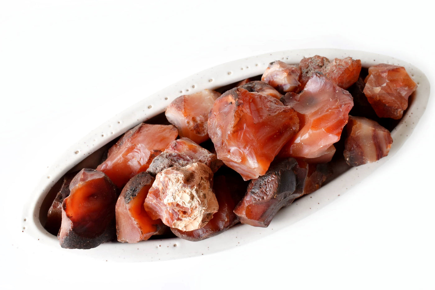 Carnelian Rough Rocks (Motivation and Stimulates Creativity)