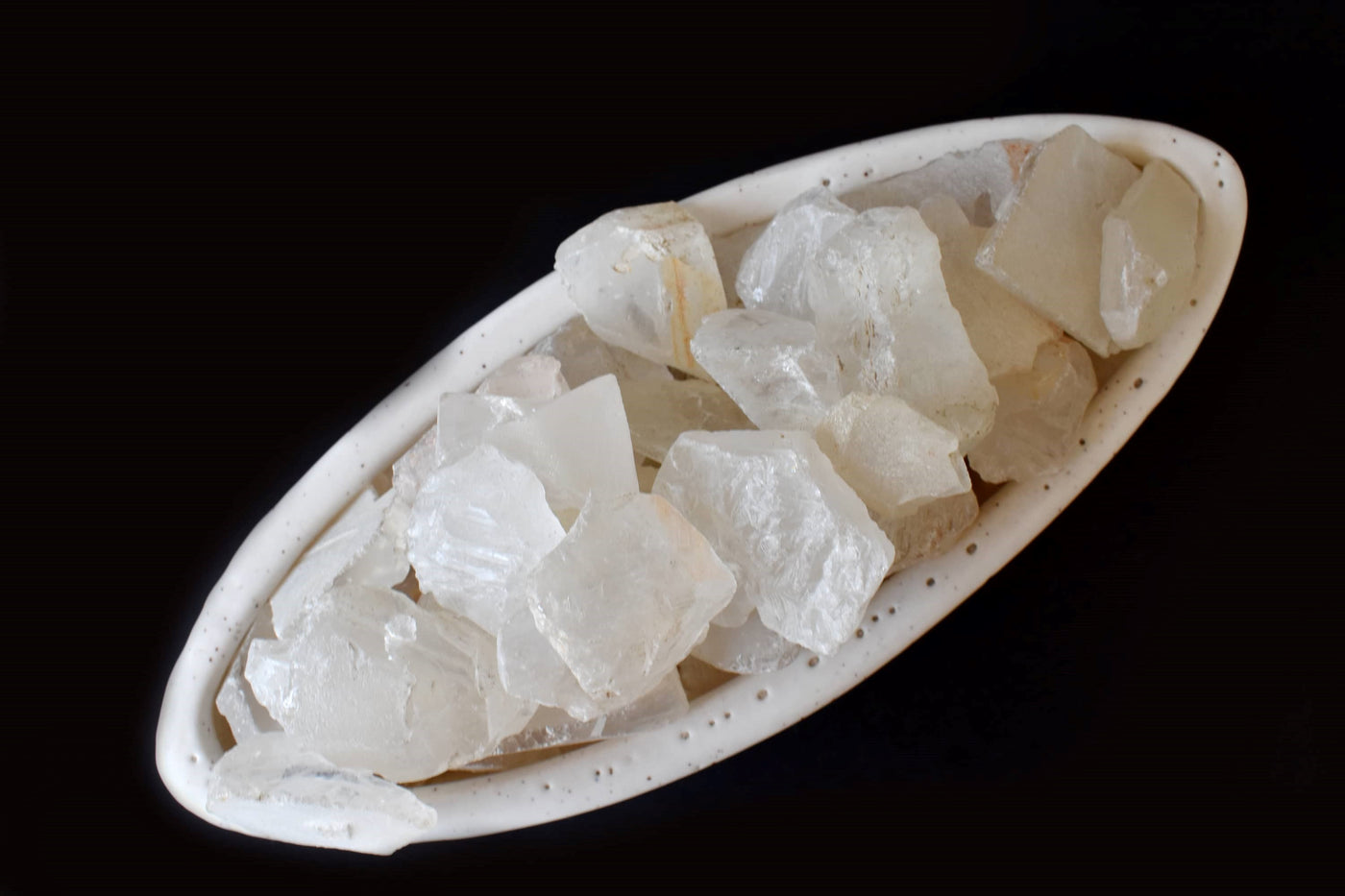 Crystal Quartz Rough Rocks (Balances Energy and Concentration)