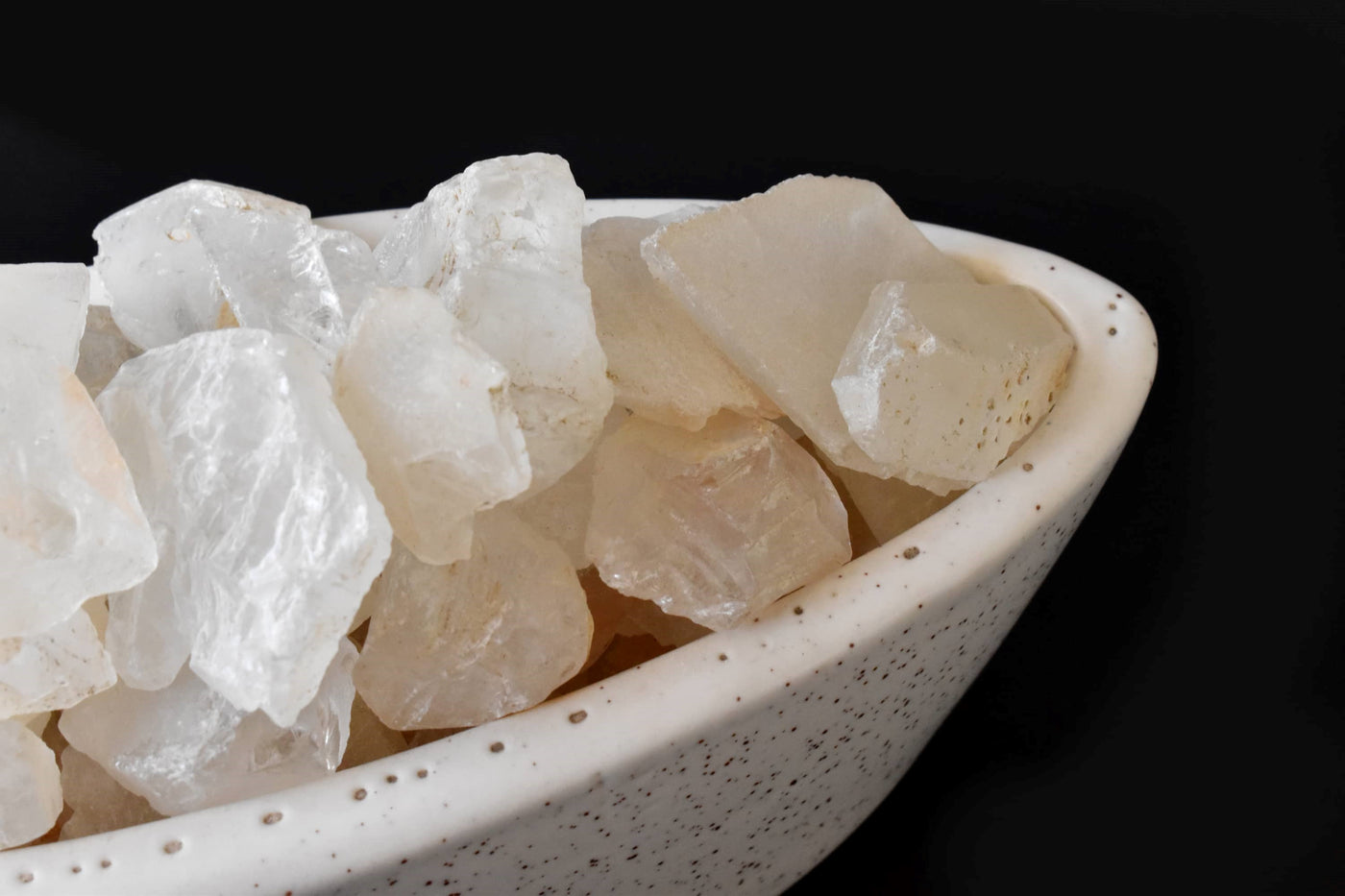 Crystal Quartz Rough Rocks (Balances Energy and Concentration)