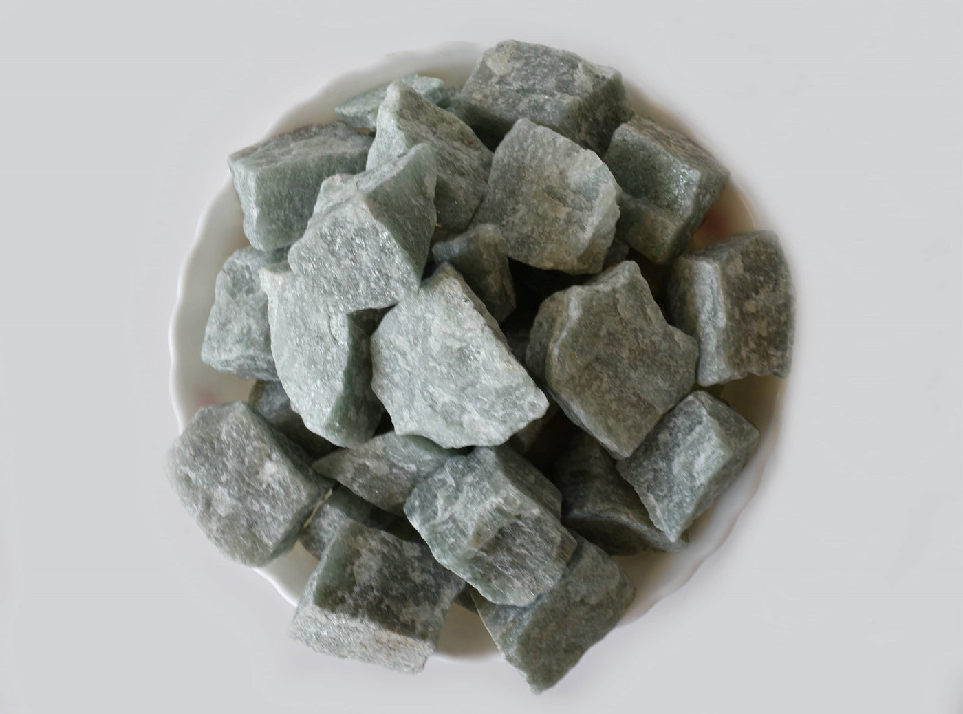 Green Aventurine Rough Rocks (Grounding and Stability)