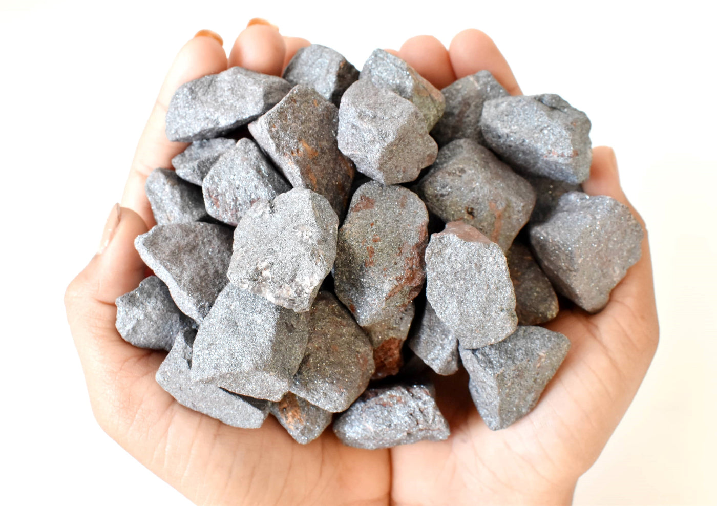 Hematite Rough Rocks (Focuses Energy and Emotions)