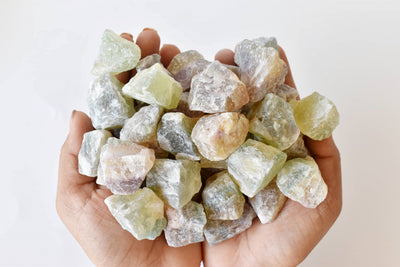 Multi Fluorite Rough Rocks (Grounding and Clarity)