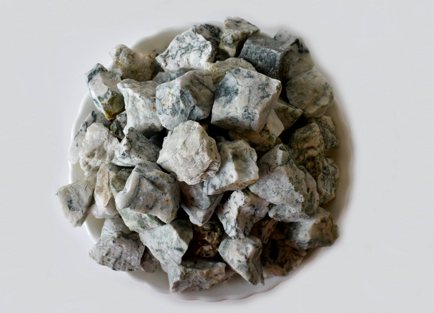 Tree Agate Rough Rocks (Trust and Self-Discipline)