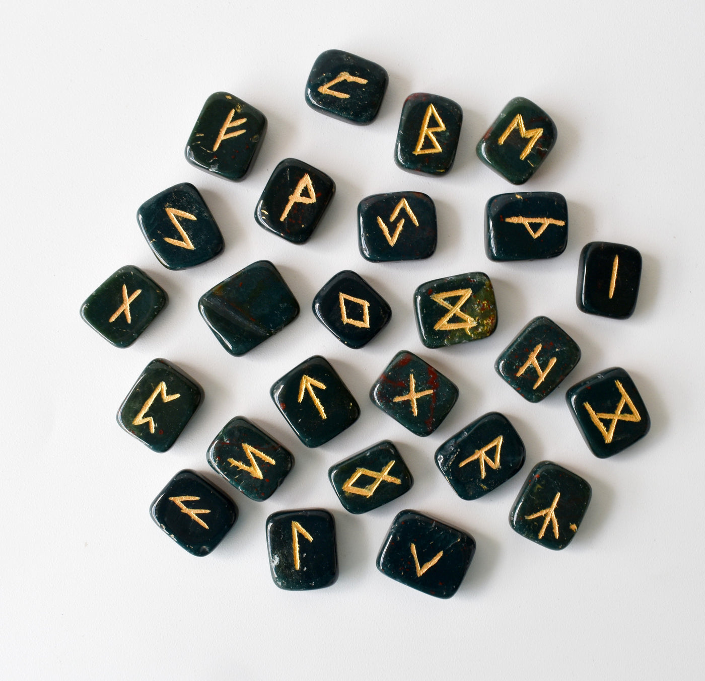 Bloodstone Rune Set  (Protection and Strength)