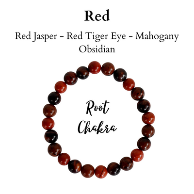 ROOT Chakra Bracelet (Enhance Grounding and Stability)