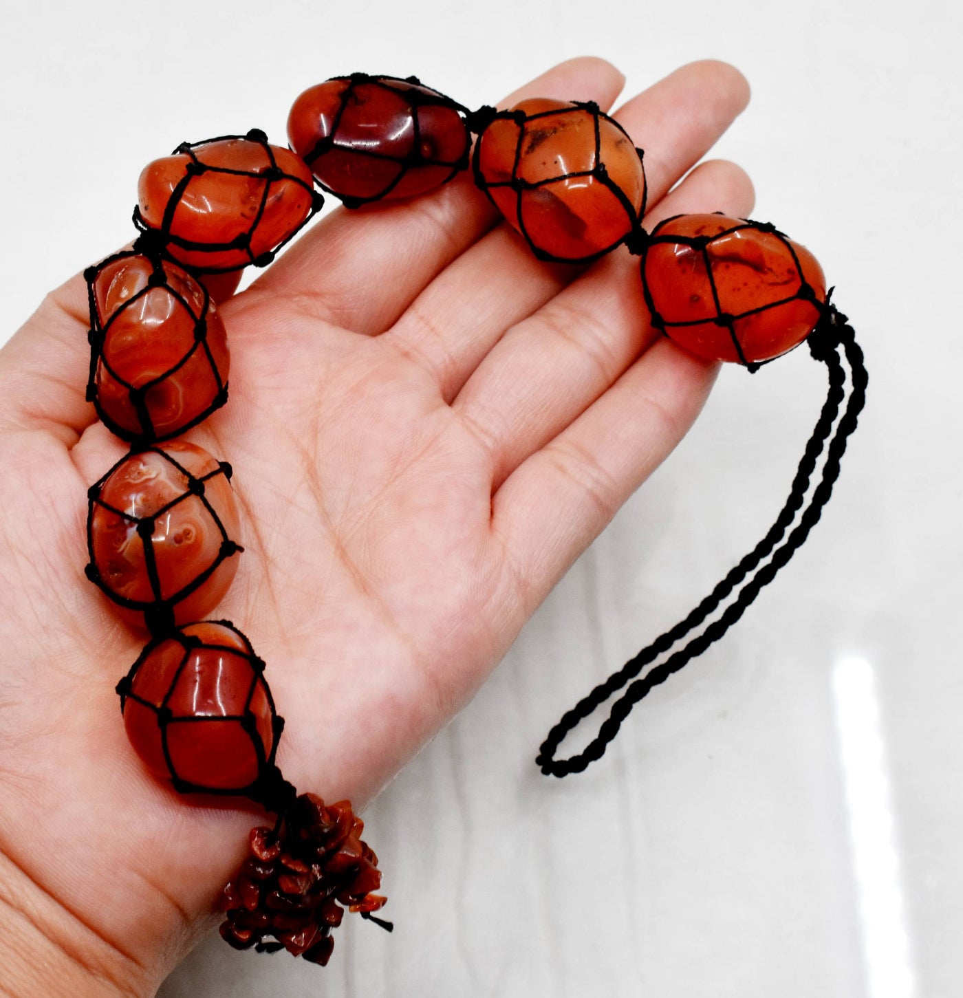 Carnelian Crystal Hanger, Car Accessories (Courage and Manifestation)