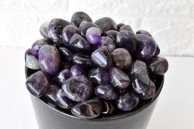 Amethyst Tumbled Crystals (Trust and Grace)