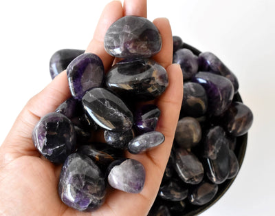 Amethyst Tumbled Crystals (Trust and Grace)