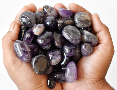 Amethyst Tumbled Crystals (Trust and Grace)