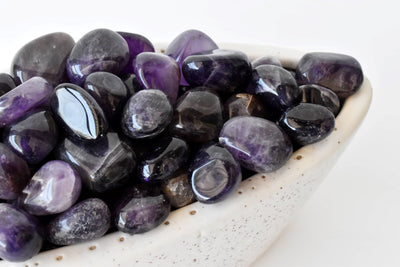 Amethyst Tumbled Crystals (Trust and Grace)