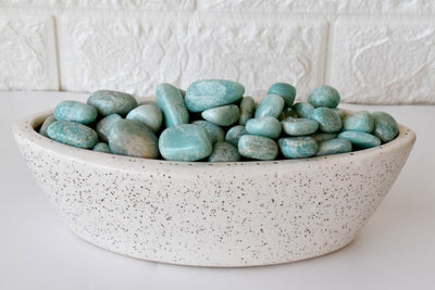 Amazonite Tumbled Crystals(Alignment Of Chakra & Breaking Addictions)