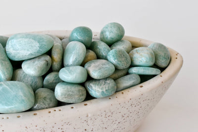 Amazonite Tumbled Crystals(Alignment Of Chakra & Breaking Addictions)